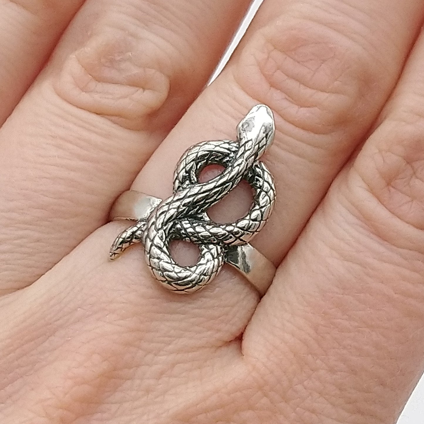 Snake - Silver Ring