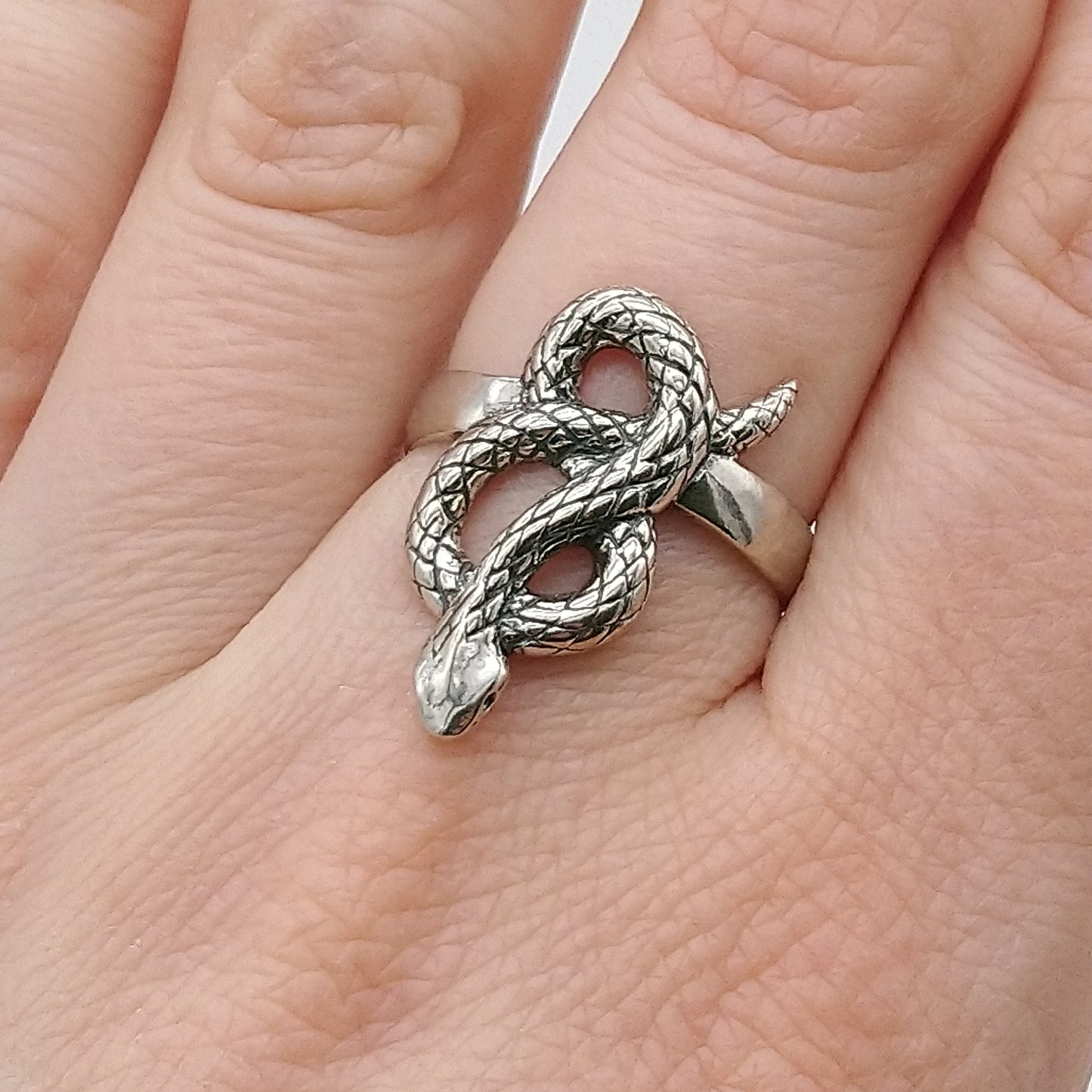 Snake - Silver Ring