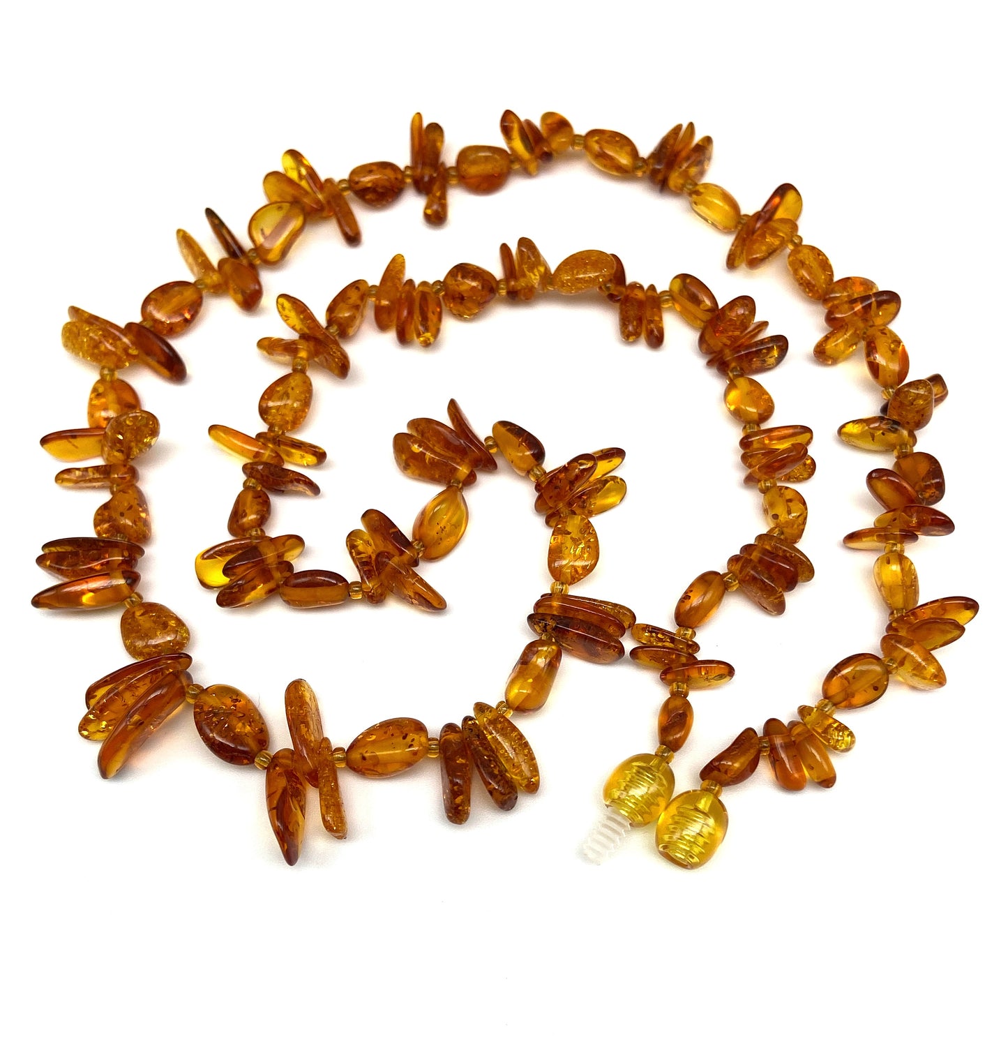 Thorns - amber necklace