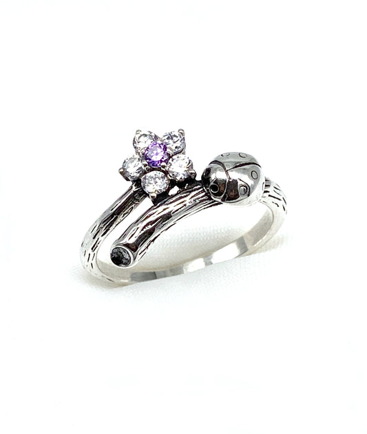 Summer - Beautiful Elegant Lavender Ring